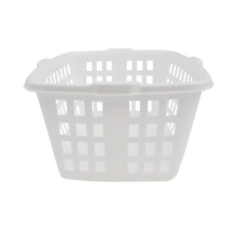 61.7L Rectangular Laundry basket white