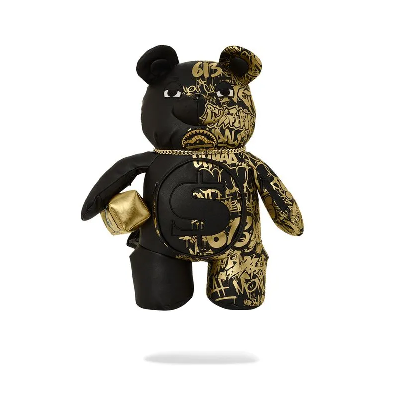 Accesorios Urbano Unisex Sprayground Mochila Half Graff Gold Bear