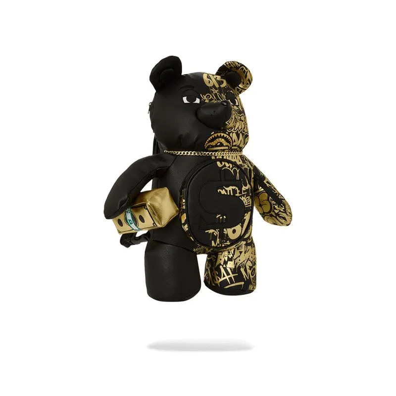 Accesorios Urbano Unisex Sprayground Mochila Half Graff Gold Bear