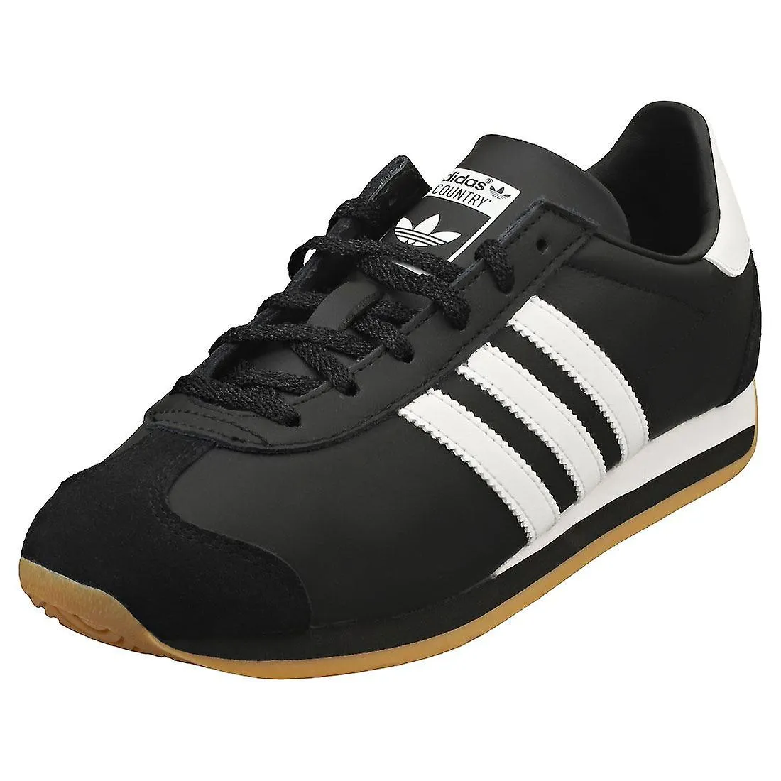 adidas Country Og Zapatillas Casual para Hombre en Negro Blanco