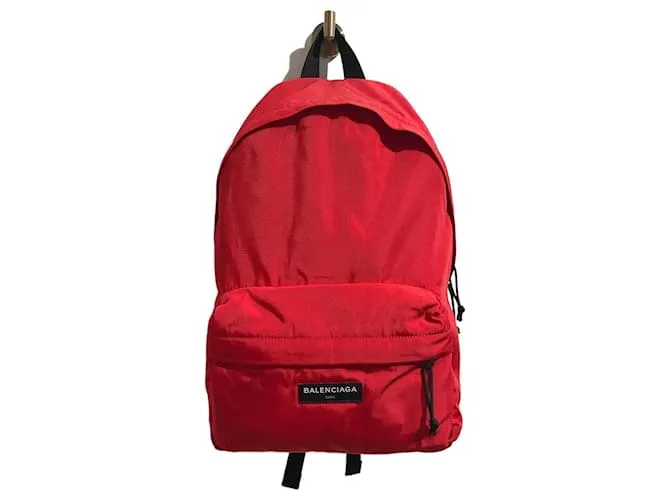 BALENCIAGA Mochilas T.  paño Roja 