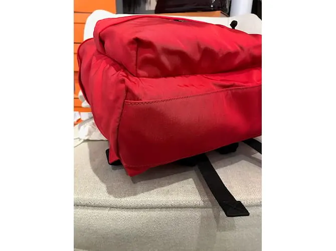 BALENCIAGA Mochilas T.  paño Roja 