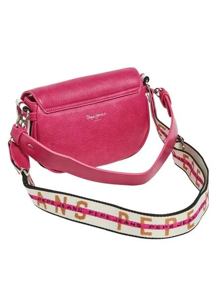 Bandolera Pepe Jeans Crisha Rosa Para Mujer