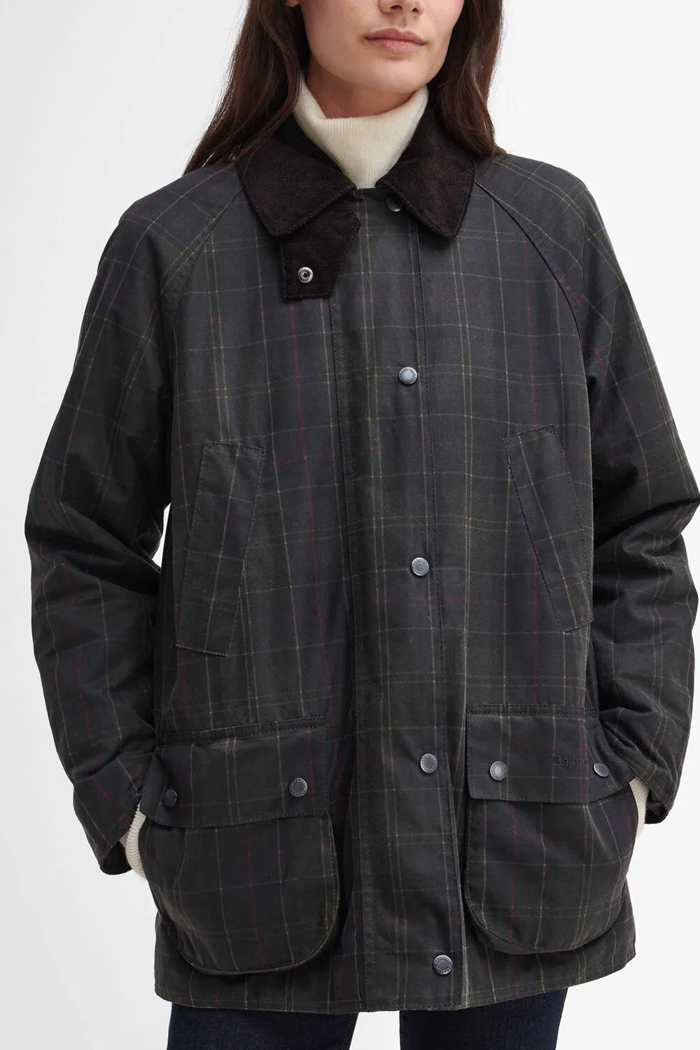 Barbour Chaqueta Ashby Tartan Wax