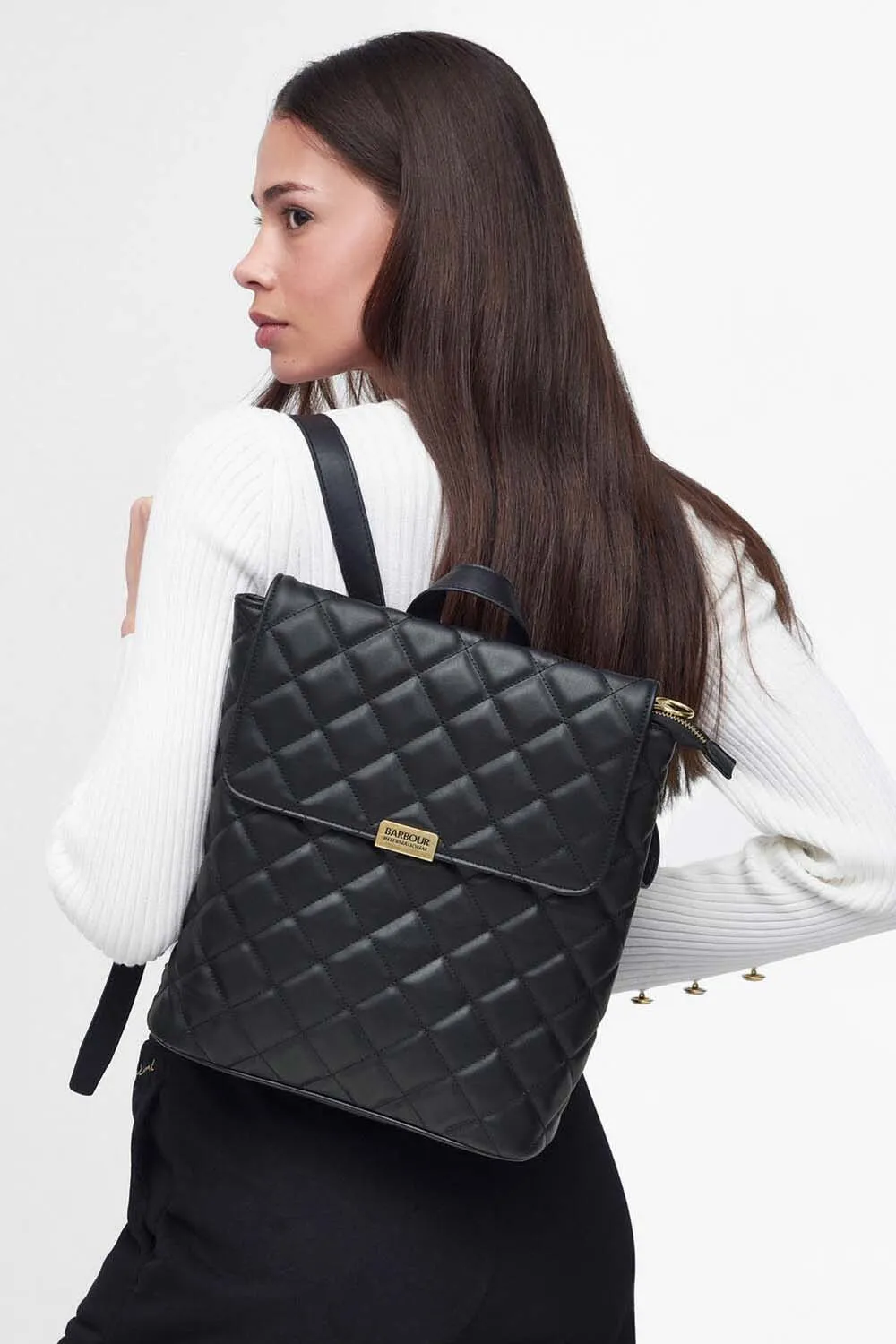 Barbour International Mochila Hoxton Quilted