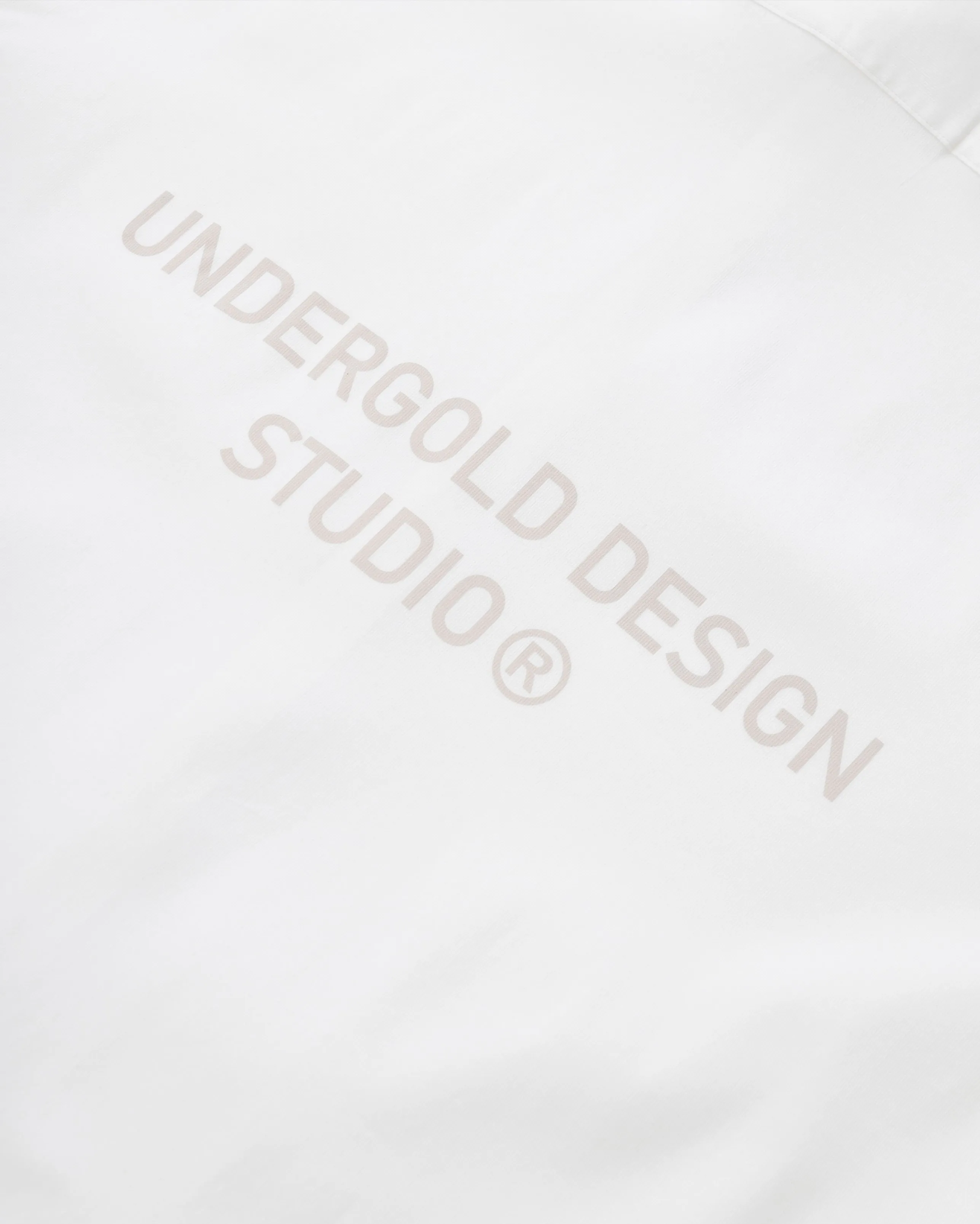 Basics Undergold Design Studio Long Sleeve Boxy Shirt Bone