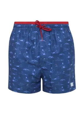 bañador pepe jeans asley azul para hombre