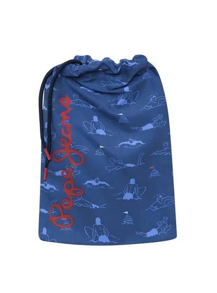 bañador pepe jeans asley azul para hombre