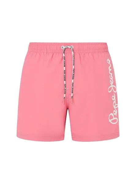 Bañador Pepe Jeans Logo Rosa para Hombre