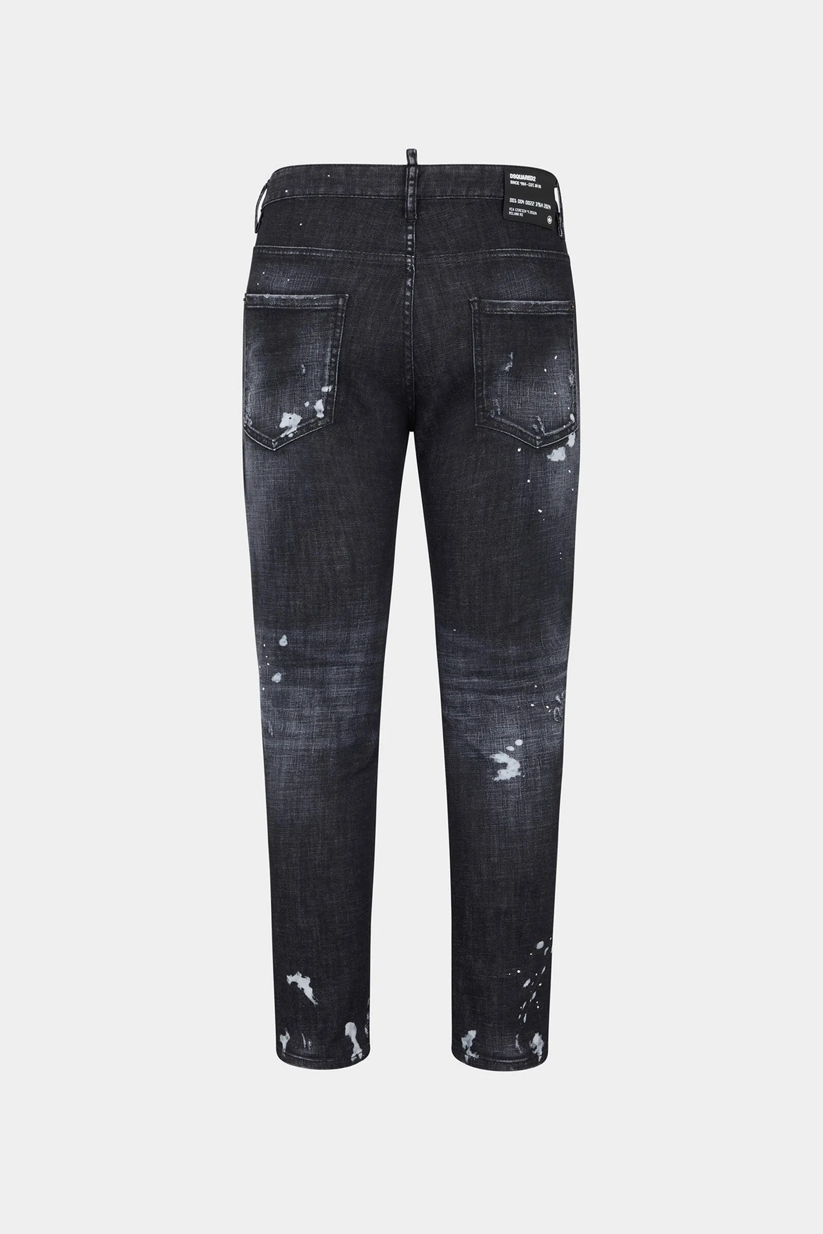 BLACK PIONER WASH SKATER JEANS