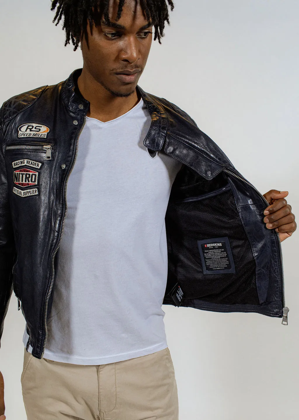 Blouson en cuir NITRO BARCELONA