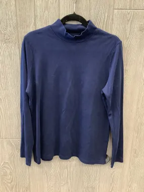 Blue Top Long Sleeve Kim Rogers, Size L