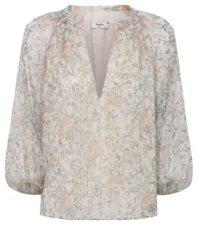 BLUSA CHIFÓN ESTAMPADO FLORAL MUJER PEPE JEANS