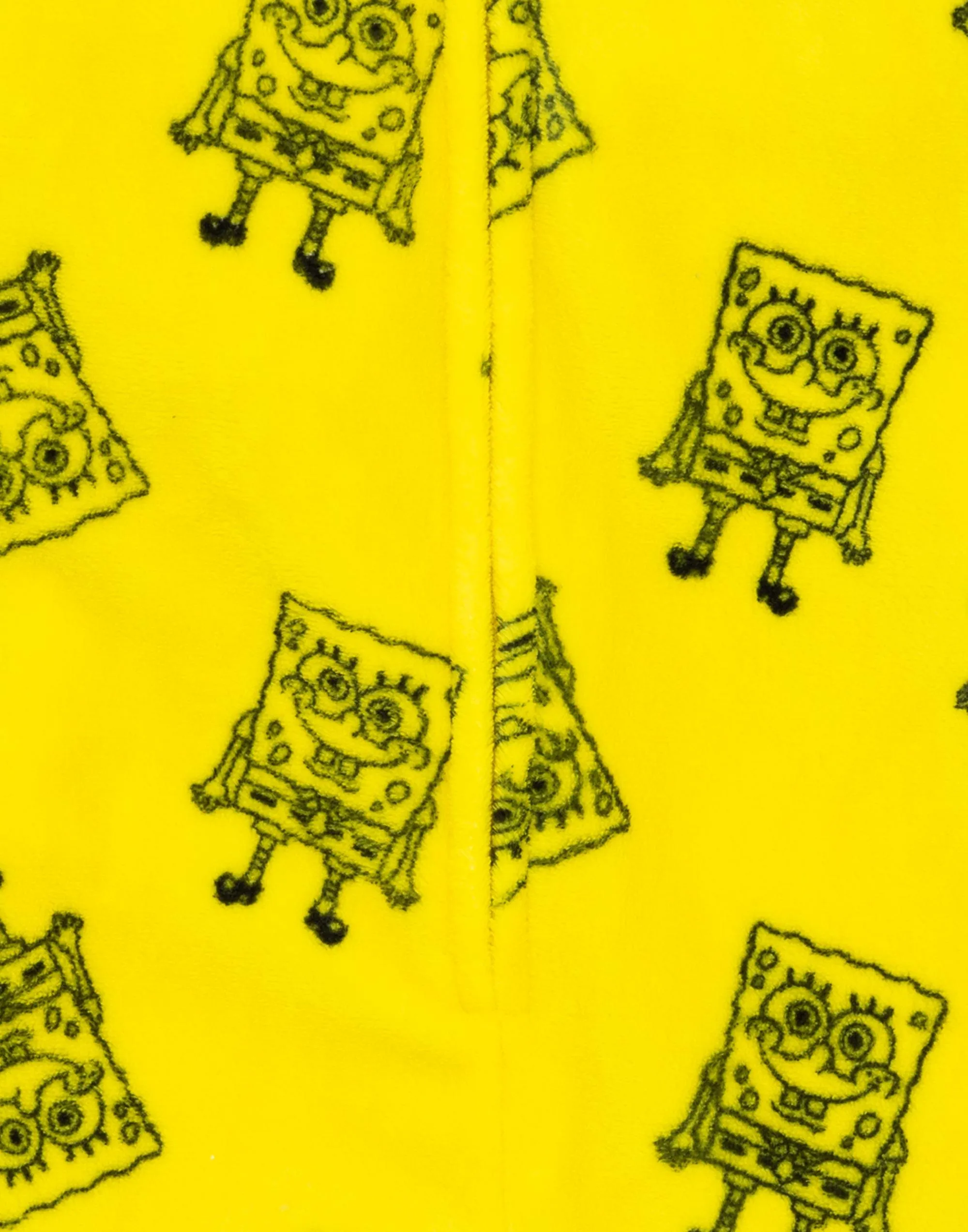 Bob Esponja SquarePants Unisex Niños Onesie Amarillo Novedad Capucha de personaje 3D con cuerpo de impresión de todo