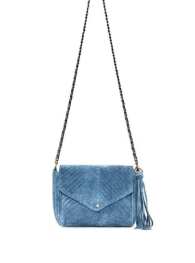 bolso pepe jeans polonia azul para mujer