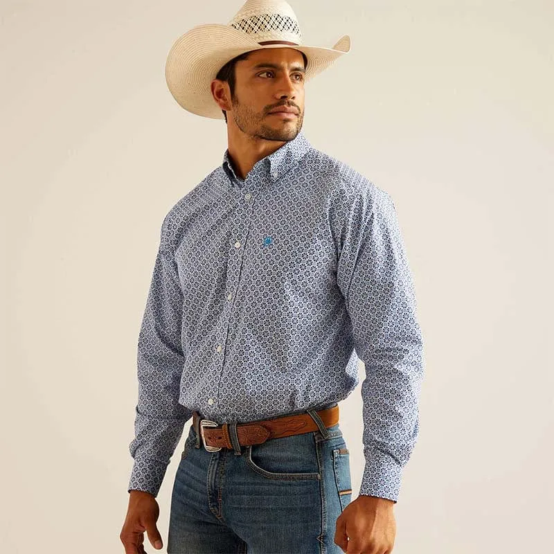 Camisa Ariat Perry Blue