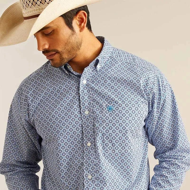 Camisa Ariat Perry Blue