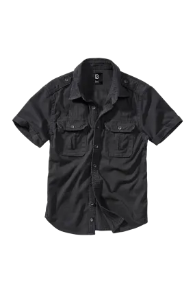 Camisa Brandit Vintage Negra 