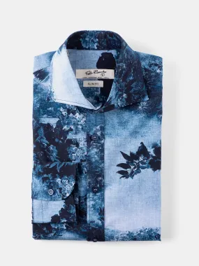 CAMISA ESTAMPADO AZUL