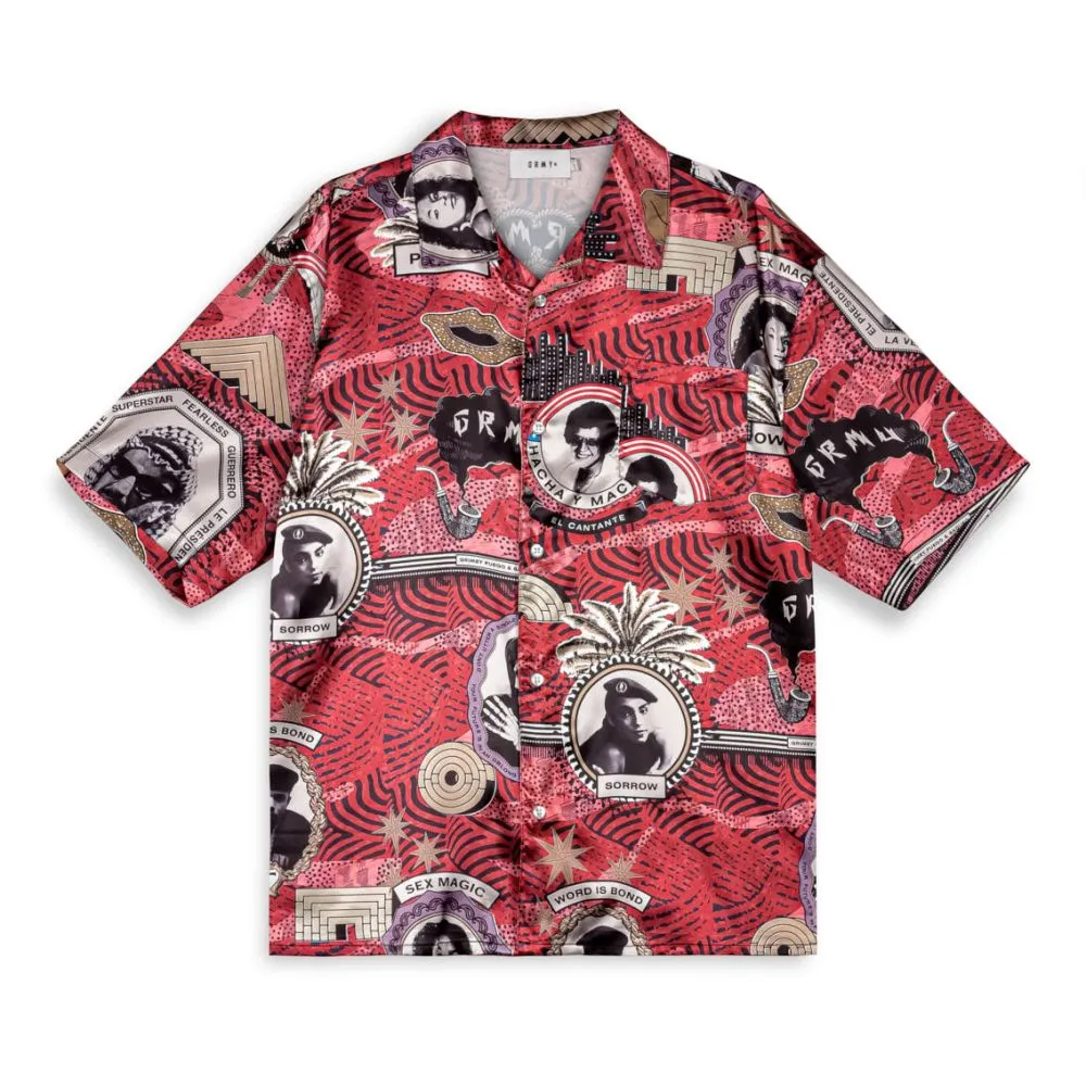 CAMISA GRIMEY SUPASTAR SATIN - RED | SS24