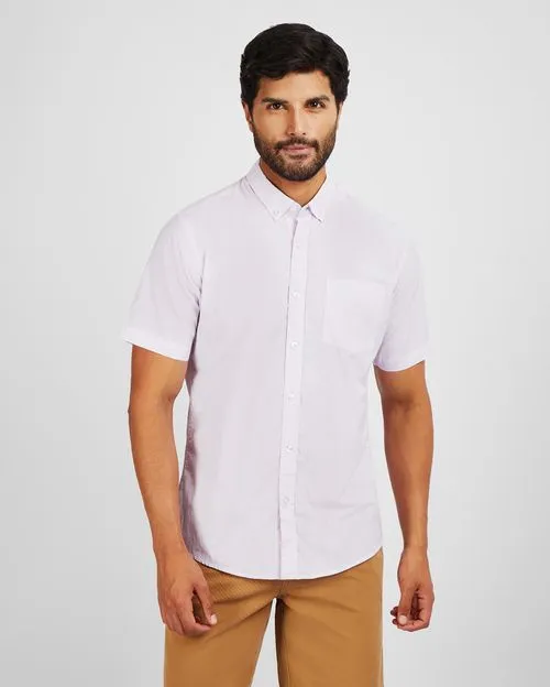 Camisa Hombre Ruben Rosado Lavanda