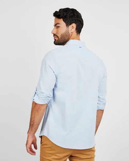 Camisa Hombre Tulio Acero Lavanda