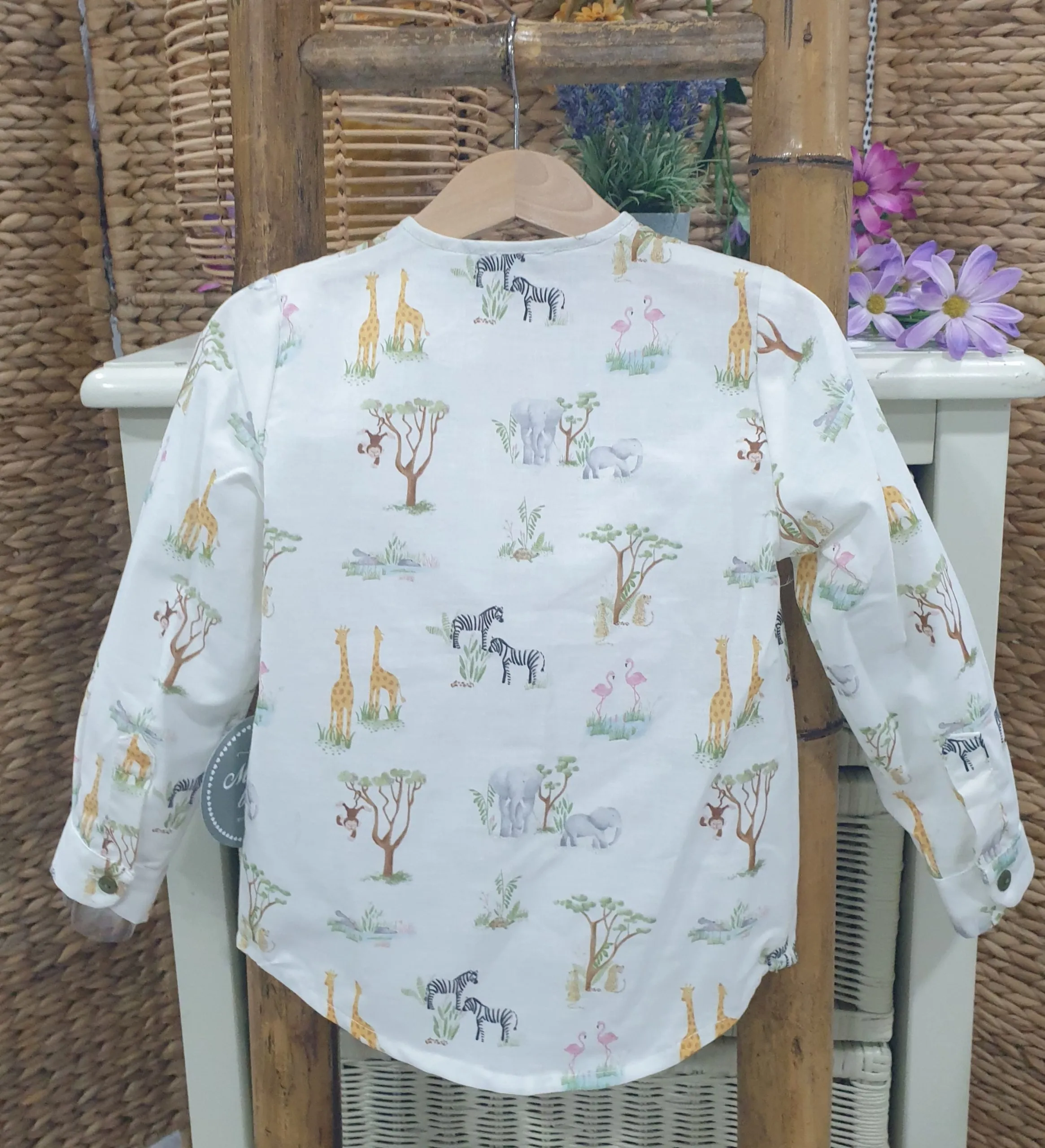 Camisa niño Mon Petit Safari R220780