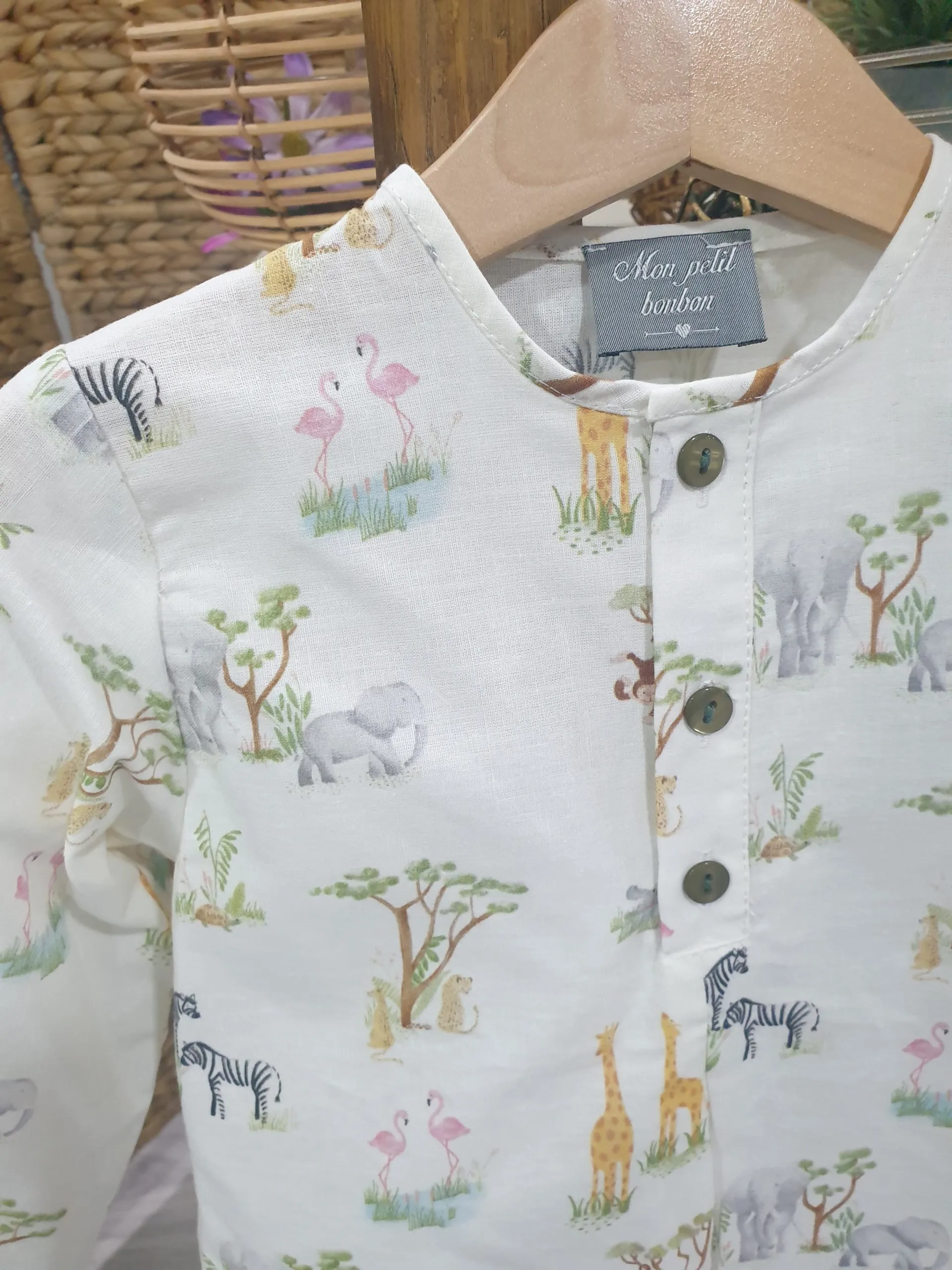 Camisa niño Mon Petit Safari R220780