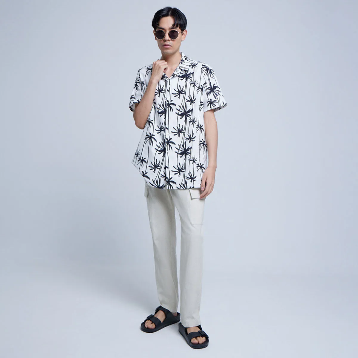 Camisa Resort Estampada