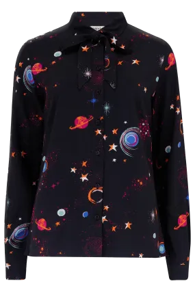 Camisa Sugarhill Catrina Black Colourful Universe