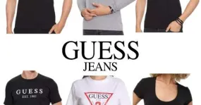 Camiseta Guess Jeans: ¡Encuentra nuestros clásicos desde solo 11 €!