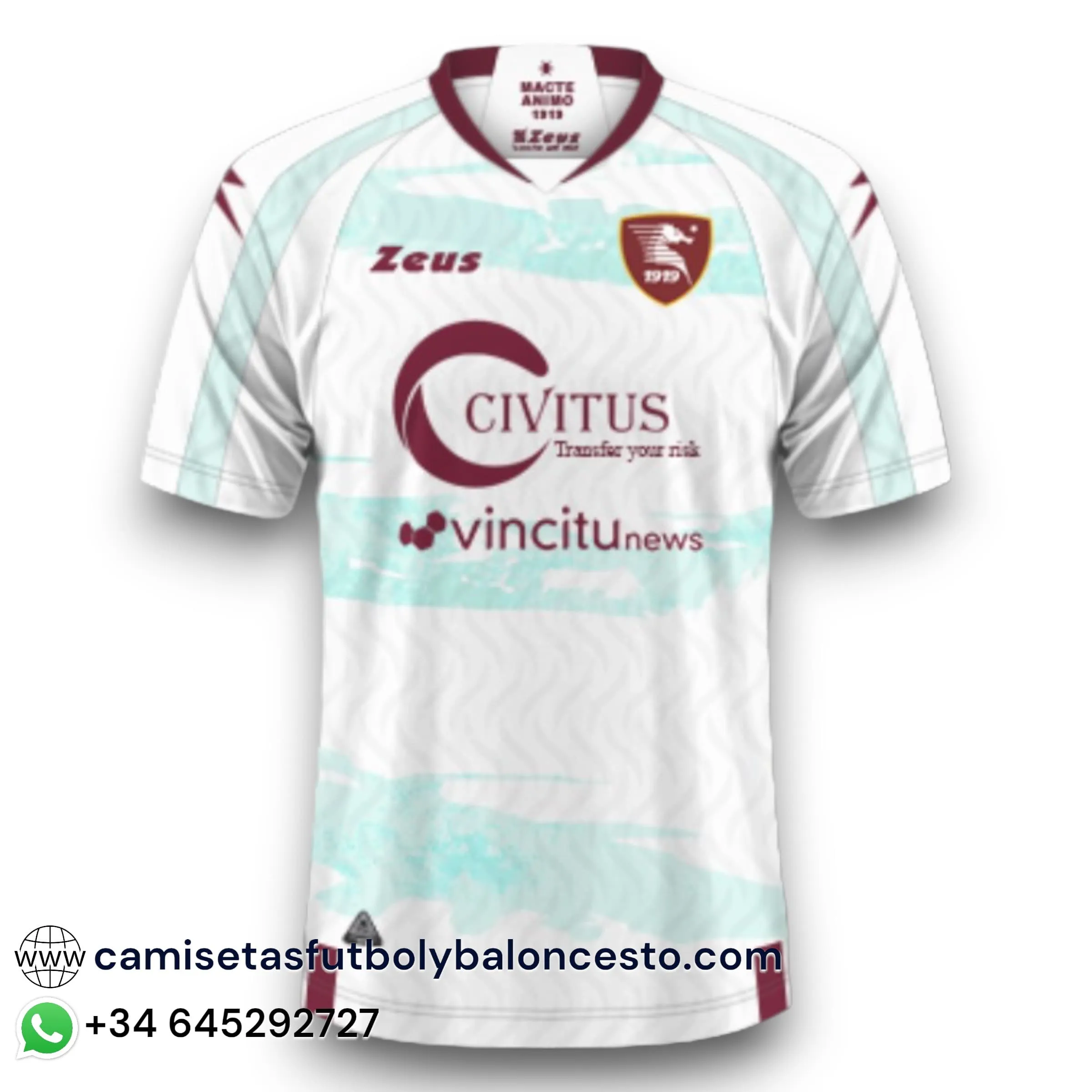 Camiseta Salernitana 2023-2024 Visitante