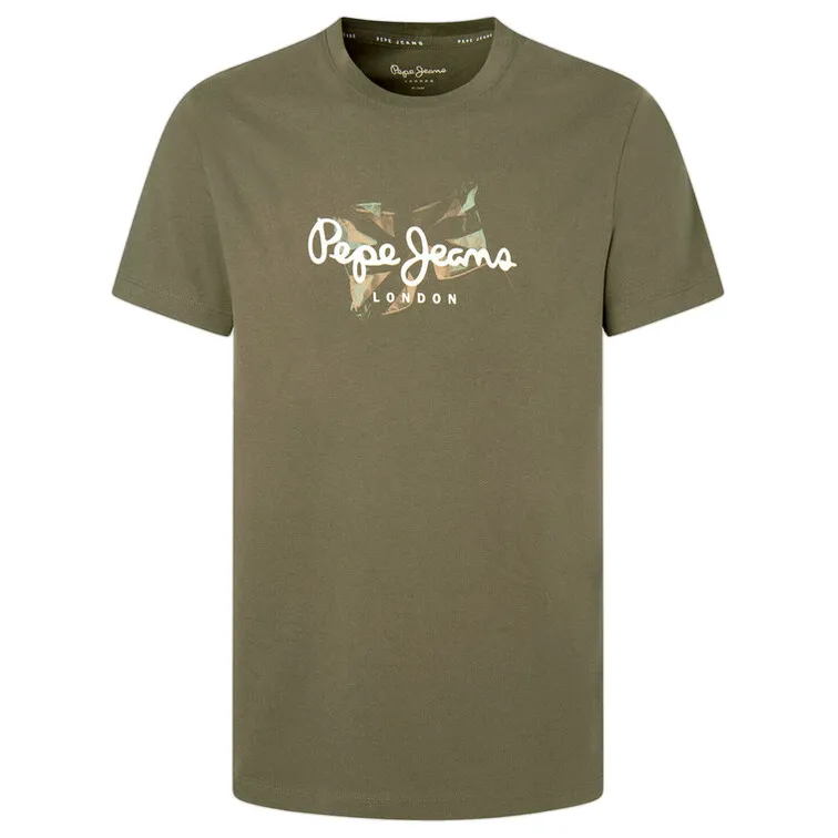 CAMISETA SLIM LOGO ESTAMPADO HOMBRE PEPE JEANS