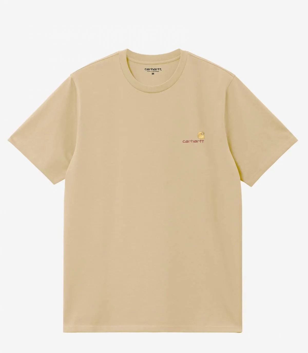 Carhartt WIP - Camiseta Para Hombre Amarilla - American Script T