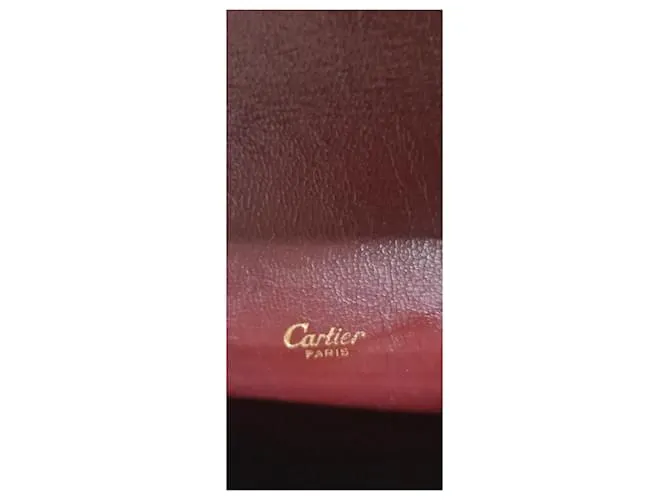 Cartier Bolsos de mano Burdeos 