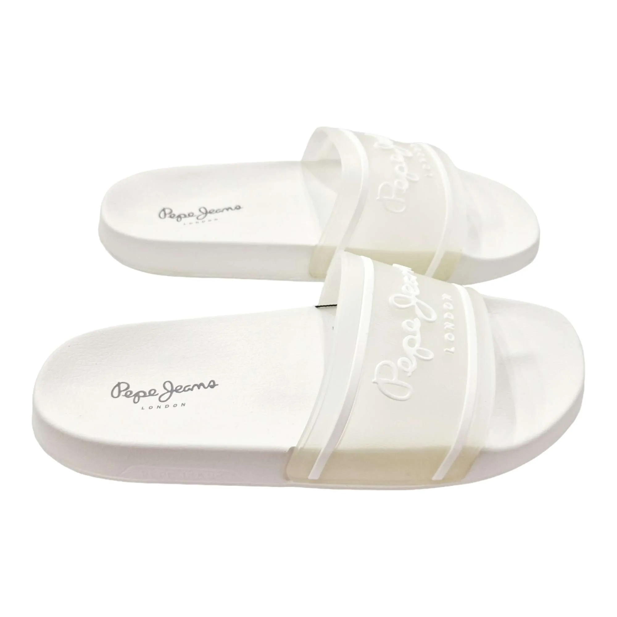 CHANCLA PLAYERA PALA  MUJER PEPE JEANS 803 BLANCO