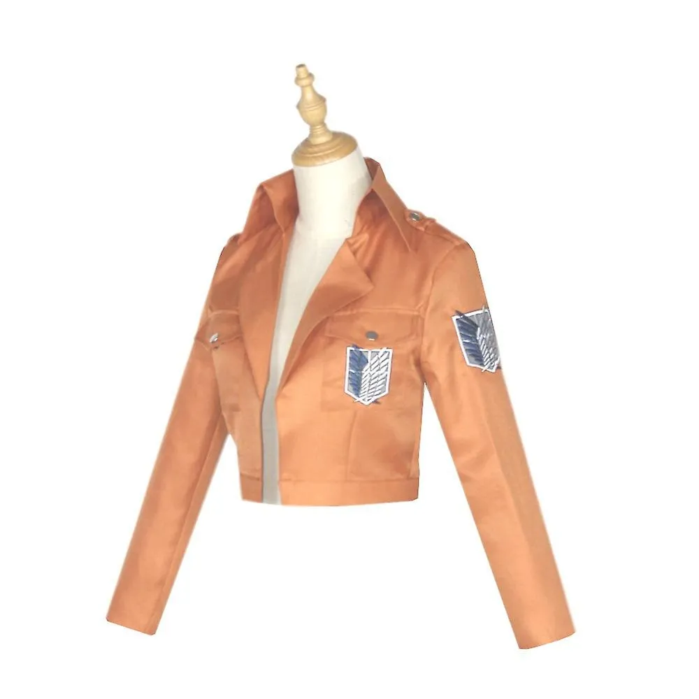 Chaqueta Attack On Titan Survey Corps Mikasa Uniform Cos