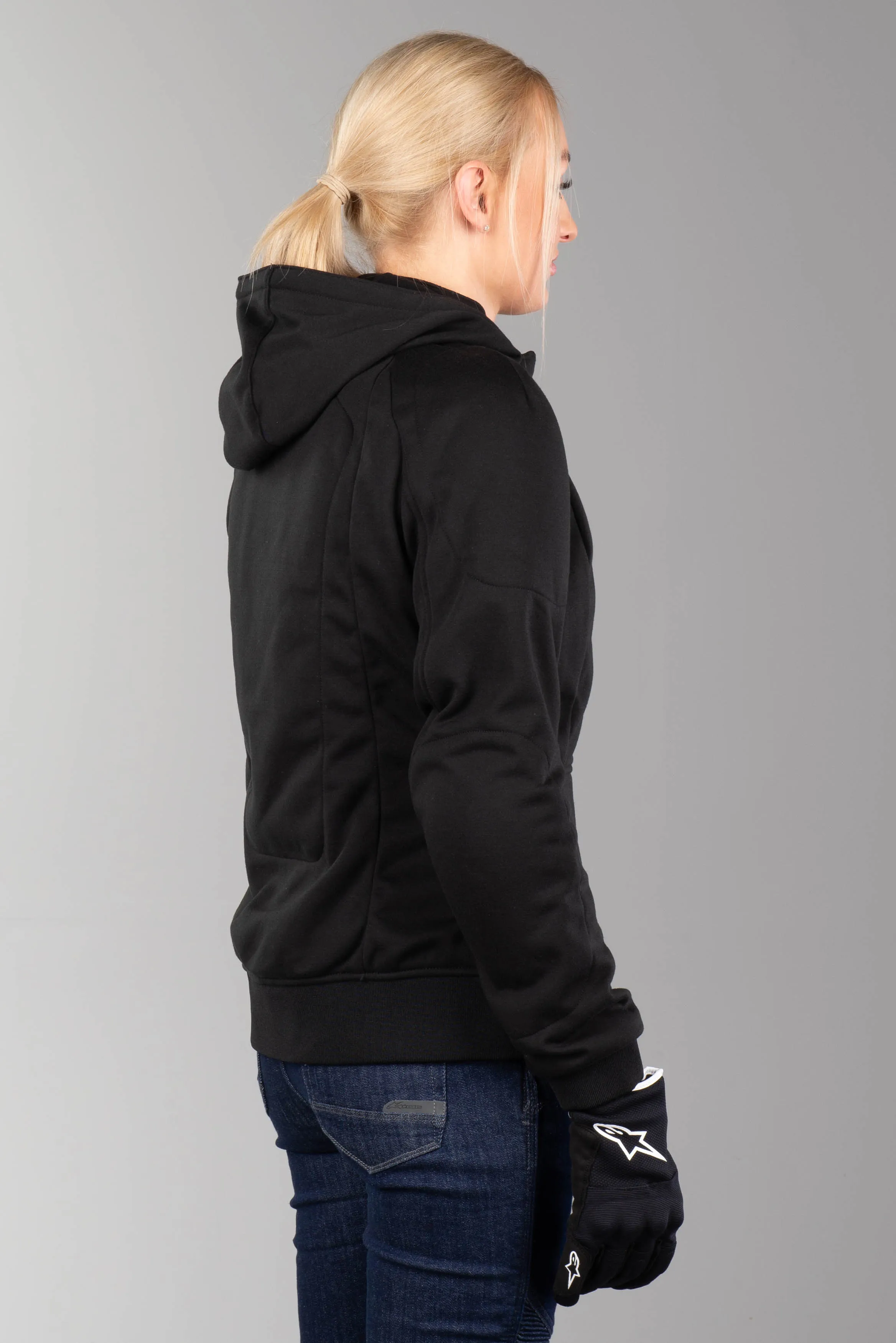 Chaqueta con capucha Alpinestars Stella Chrome Sport Negro-Rosa