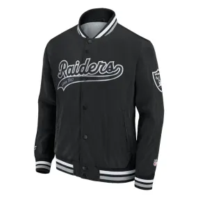 CHAQUETA FANATICS LAS VEGAS RAIDERS NEGRO 00SH VARSITY JACK 03P5 00SH-01MD-8D-L0W JACKET