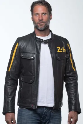 Chaqueta Hombre 24H Le Mans Lagache3 Black/Banana