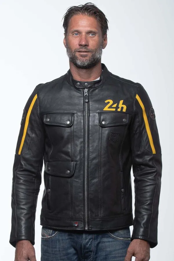 Chaqueta Hombre 24H Le Mans Lagache3 Black/Banana