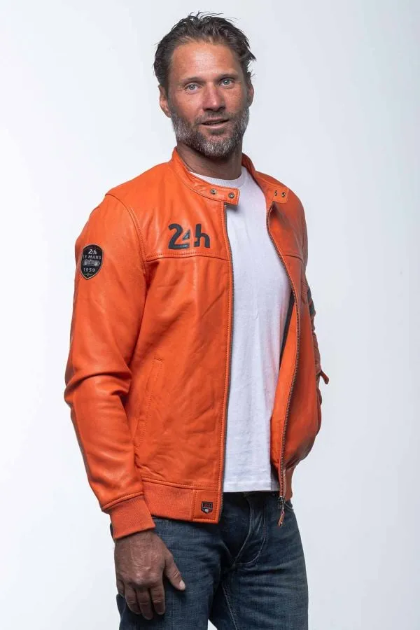 Chaqueta Hombre 24H Le Mans Miles4 Orange