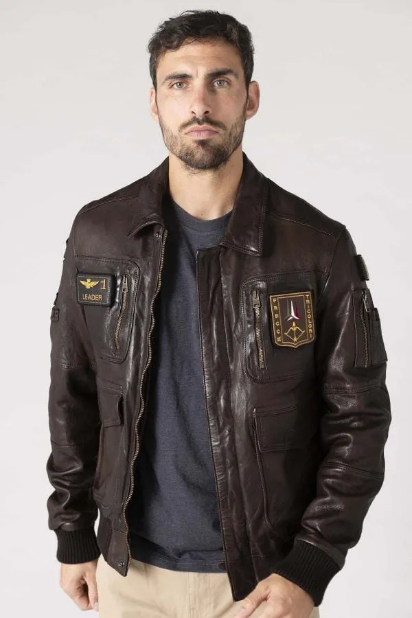 Chaqueta Hombre Aeronautica Militare Pn924Pl147 00002 Testa Di Moro