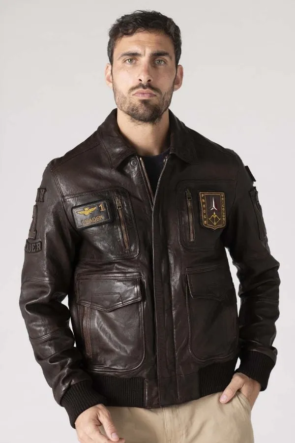 Chaqueta Hombre Aeronautica Militare Pn924Pl147 00002 Testa Di Moro