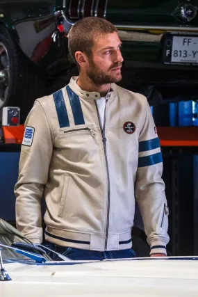 Chaqueta Hombre Carroll Shelby Cobra Men Ecru