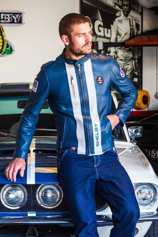 Chaqueta Hombre Carroll Shelby Shelby Men Royal Blue