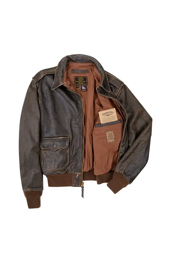 Chaqueta Hombre Cockpit Usa Z21M028 Brown