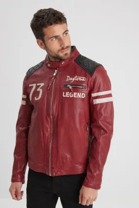 Chaqueta Hombre Daytona Gladstone+Hood Lamb Vita Red