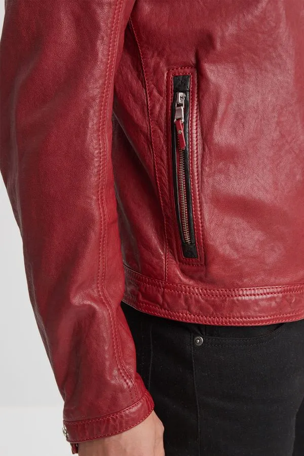 Chaqueta Hombre Daytona Gladstone+Hood Lamb Vita Red