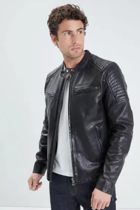 Chaqueta Hombre Daytona Stirling Lamb Paolo Black